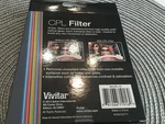 Vivitar (VIV-CPL-72) Mm Filter. Fixed Price $6.00.
