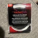 Rocketfish 58MM Cpl Circular Polarizer Filter RF-CP58 #012. Fixed Price $5.99.