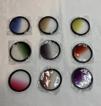 Altura Photo 58MM 9PC Gradient Color Filter Kit W Case Slim Hd Digital Lens. Fixed Price $29.72.