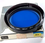 Hoya 62MM 80A Multi-coated Blue Glass Lens Color Conversion Filter Authentic Hmc. Fixed Price $14.99.