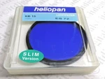 Heliopan 72MM KB15 80A Color Conversion Glass Filter Germany ES72 Mpn 707225. Fixed Price $59.99.