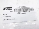 Pack Parker AS40010RD00.625 Ss Screen CIR-00625-040X0040-S-0100. Fixed Price $23.99.