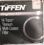 Tiffen 72MM Digital Ht Circular Polarizing Titanium Multi-coated Filter Open Box. Fixed Price $22.99.