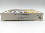 New Schneider Optics 4X4" White Frost 1/4 Diffusion Glass Filter Mfr #68-086144. Fixed Price $250.00.