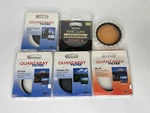 Lot Of 62MM Camera Filters Quantaray Hoya Uv Nd Polarizer Skylight Set. Fixed Price $45.00.