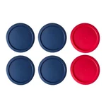 1 Stop & Go 6-PACK Replacement Lids For Pyrex 7 Cup Lid, Blue. Fixed Price $22.97.