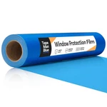 Durable Window Protection Film, 24"X600', Usa-made, Blue Adhesive Tape. Fixed Price $116.99.