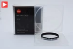 Near Mint Box Leica Lens Filter E39 Uva 13131 Black Protector Case From Japan. Fixed Price $59.00.
