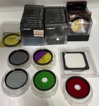 Cokin 55MM Square Camera Lens Filter Lot, Polarizer Diffuser Spot Grad, Cases. Fixed Price $450.00.