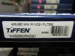 New Tiffen 4 X 5.65" Full Spectrum Irnd 2.1 Filter (7-STOP). Fixed Price $480.00.