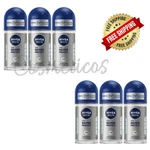 Nivea Silver Protect 72HR Anti-perspirant Deodorant Roll On For Men 6PCS. Fixed Price $24.99.