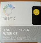 Prooptic 52MM Digital Essentials Filter Kit Open Box Never Used. Fixed Price $12.00.