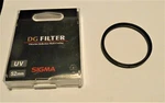 Sigma Corp 52MM Dg Uv Filter Ultra Low Reflection Multi Coating 590575. Fixed Price $19.95.