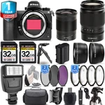 Nikon Z6 Ii Camera +24-200MM Lens +24MM F/1.8 +flash +1YR Warranty- Kit. Fixed Price $3222.99.