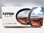 Tiffen 55MM Photo Essentials Kit 55TPK1 - Uv Protector, Filters, Pouch. Fixed Price $29.00.