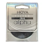 Hoya 58MM Alpha Circular Polarizer Glass Filter With Box. Fixed Price $14.99.