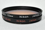 Nikon Nikkor A12 Amber Warming + L37C Camera Lens Filters 52MM Japan No Cases. Fixed Price $39.00.