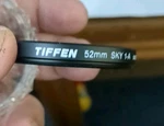 52MM Tiffen Skylight 1-A Glass Lens Filter SKY-1A E-52 Made In Usa. Fixed Price $20.00.