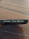 Tiffen 77MM Blue Color Conversion Glass Filter Mfr #7780B With Case. Fixed Price $20.00.