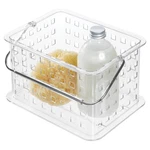 Idesign Small Clear Shower Caddy With Handle, Portable Organizer. Fixed Price $26.99.