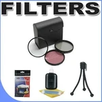 Bower 52MM 3 Piece Filter Kit For Canon Dslr 50MM, 80-200MM, 50-200MM And.... Fixed Price $27.95.