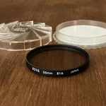 Hoya 55MM 81A Filter 200K Warming Light Balancing. Fixed Price $8.99.