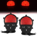 Hecasa Led Pair Brake Light Compatible With Humvee Red Lens Black Shell 2 Pcs. Fixed Price $145.97.