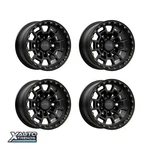Kmc KM718 Summit Satin Black 17X8.5 6X139.7 00MM (set Of 4). Fixed Price $1252.00.