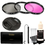 Vivitar 58MM Professional Digital Filter Kit + Accessory For Lenses. Fixed Price $14.99.