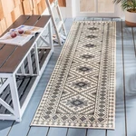 Safavieh Washable Veranda Rug 2FT3IN X 8FT Runner Ivory Slate Indoor/outdoor. Fixed Price $46.55.