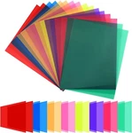 16 Pack Light Gels Colored Overlays Transparency Film Plastic Sheets. Fixed Price $16.79.