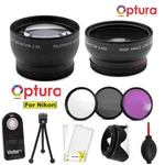 16K Wide Angle Lens 2X Zoom +3 Filters For Nikon D5000 D5100 D40 D90 D60. Fixed Price $43.67.