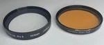 Nikon 52MM Close Up Lens No. + Camrex Flb Amber Orange Filter Lot. Fixed Price $15.00.
