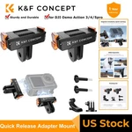 K&f Concept 2X Magnetic Quick Release Adapter Mount Fr Dji Osmo Action 5 Pro 4 3. Fixed Price $24.99.