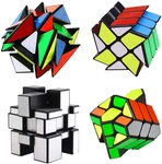 Yj Cube Set 4-PACK, Includes 3X3 Fluctuation Angle & Mirror Puzzles, 2X3 Wh.... Fixed Price $29.95.