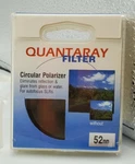 Quantaray 52MM Circular Polarizer Camera Filter With Case Japan Hoya. Fixed Price $16.00.