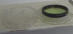 Russian Ussr Lzos Camera Yellow Green Lens Filter 3C-5X 33MM 0.5 With Case. Fixed Price $14.77.