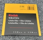 Kodak 170 7421 Wratten Filter 150MM 6" Sq Gel CC05C Color Comp New. Fixed Price $79.99.