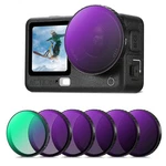 K&f Concept Snap Cpl Filter Kit For Dji Osmo Action 6, Pack ND8 N.... Fixed Price $89.10.