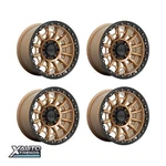 Kmc KM547 Carnage Matte Bronze With Black Lip 17X9 6X139.7 00MM (set Of 4). Fixed Price $1420.00.