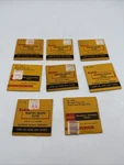 Kodak Wratten Gelatin Filters - 2 Square Lot Of 8 Various Colors. Fixed Price $54.97.