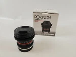 Rokinon Cine CV12M-E 12MM T2.2 Fixed Lens For Sony E-mount And Other Camera. Fixed Price $197.00.
