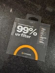 Chiaro 99% Uv Filter 72MM. Fixed Price $25.00.