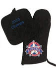 Texas Rangers 2023 Champ Oven Mitt Pot Holder Set Handmade Mlb Baseball. Fixed Price $6.00.