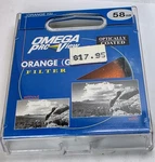 Omega Orange (g) Increase Contrast Glass Lens Filter Japan E-58 E58. Fixed Price $12.99.