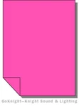 Lee Filters Lighting Gel Sheet 128 Bright Pink. Fixed Price $12.00.
