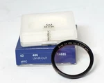 Schneider Kreuznach B+w 43MM 486 Uv Ir Cut Mrc Filter Used. Fixed Price $50.33.