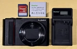 *lens Issue* Panasonic Lumix DC-ZS200 Black Digital Camera 4K 20.1MP 15X Zoom. Fixed Price $499.99.