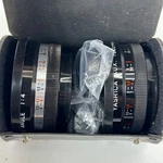 Yashica Yashikor Aux Lens Set Angle, Telephoto & Tele-wide Finder W/ Case. Fixed Price $29.87.