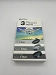 3-PIECE Filter Kit Cpl ND4 ND8 For Dji Phantom Digital Concepts Nib DC-FK3-PH3. Fixed Price $9.99.
